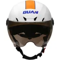 thumbnail image 4 of Casco de bicicleta eléctrica universal con protección solar de tres clics para hombres y mujeres, casco de motocicleta ligero de alto valor estético, 4 of 5