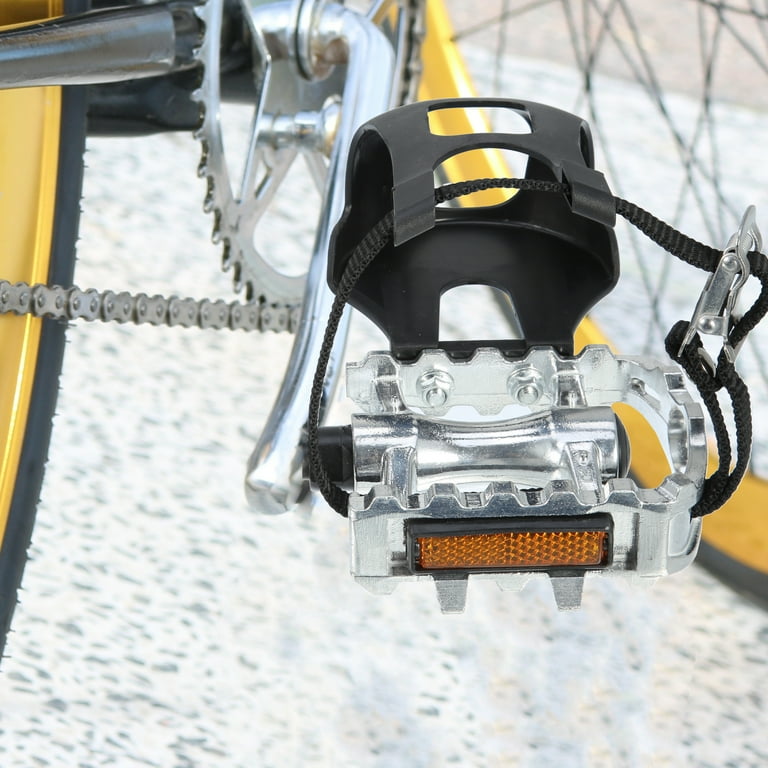 Unique Bargains 1 Pair Bicycle Pedals 1/2'' Spindle Platform