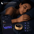 thumbnail image 7 of Wrongduck Fitness Tracking Ring with Stainless Steel Matte Finish, IP68 Waterproof Design, Sleep and Activity Tracking Ring with Magnetic Charging Cable, 7 of 7