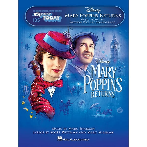 Mary Poppins Returns: E-Z Play Today #135, (Paperback)