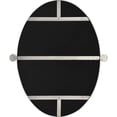 thumbnail image 5 of Signature Home Collection Plated Framed Classic Oval Wall Mirror - 30", 5 of 7