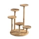 thumbnail image 2 of Soporte de madera para plantas de mesa, para plantas de interior, estante para macetas 5 niveles, 2 of 9