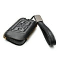 thumbnail image 2 of Vitodeco Genuine Leather Smart Key Fob Case Compatible with Volkswagen Atlas, Jetta, Passat, Arteon, Tiguan, Golf GTI, Golf R 2018 - 2024  (5-Button, Black), 2 of 5