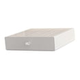 thumbnail image 4 of Caja de almacenamiento de escritorio blanca que ahorra espacio para guardar manualidades, contenedor resistente para artículos diversos. 20 cm x 20 cm x 5 cm, 4 of 9