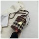 thumbnail image 1 of Bolso pequeño de mujer, bolso de mensajero de nicho de moda de primavera, textura de diamante, bolso de cubo portátil, 1 of 6