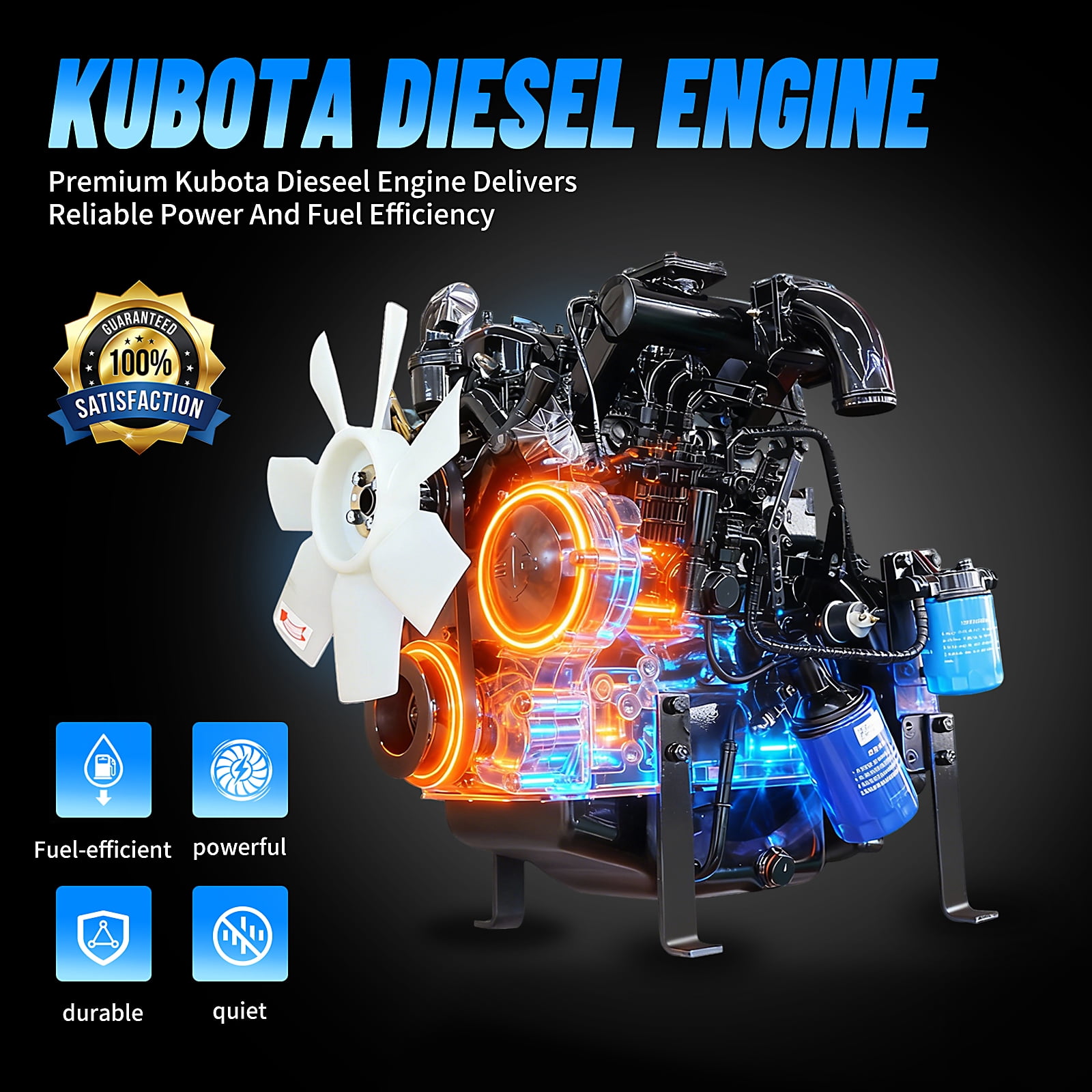 DigMaster 1.8Ton Mini Excavator Kubota Diesel Twin-Cylinder Engine  Hydraulic thumb Compatible Multiple Attachment farms yards forestry and more EPA
