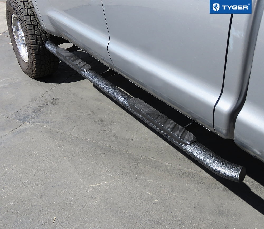 Tyger Auto 3.5" Rider Running Boards Compatible with 2007-2021 Toyota Tundra | Double Cab | TG-SS2T35078 | Side Step Rail Nerf Bars