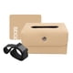 thumbnail image 3 of Porta pañuelos para el coche, porta servilletas para la visera del sol, caja de pañuelos de cuero plegable, funda para pañuelos para el asiento trasero, beige, marrón, negro, 3 of 5