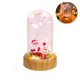 thumbnail image 5 of Deseando Streamer Altavoz Bluetooth Musical Led Luz Nocturna Usb Recargable Botella De Vidrio Romántica Lámpara De Noche Regalo Para Niñas Niños Dormitorio Decoración Botella Luz Cateissary HA013154-00, 5 of 7