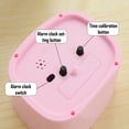 thumbnail image 3 of Candy color three-dimensional digital silent alarm clock creative alarm clock gift, 3 of 5