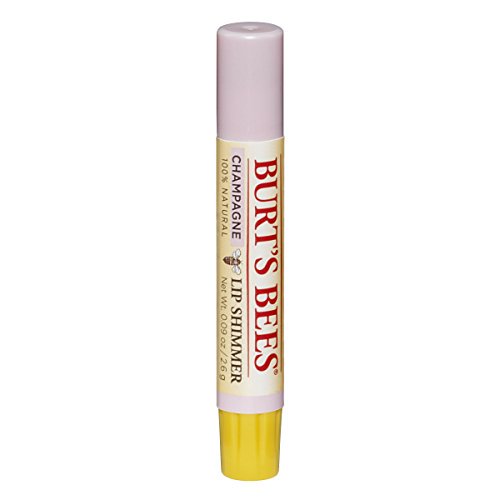 5 Pack Burts Bees Lip Shimmer, Champagne, 0.09 Oz Each