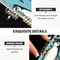 thumbnail image 4 of WOBOGO Penguin Starfish Figure Notebook College Horizontal Grid Paper Ink Spill Resistant Water Resistant Cover 8.3x5.7x0.4in, 4 of 8
