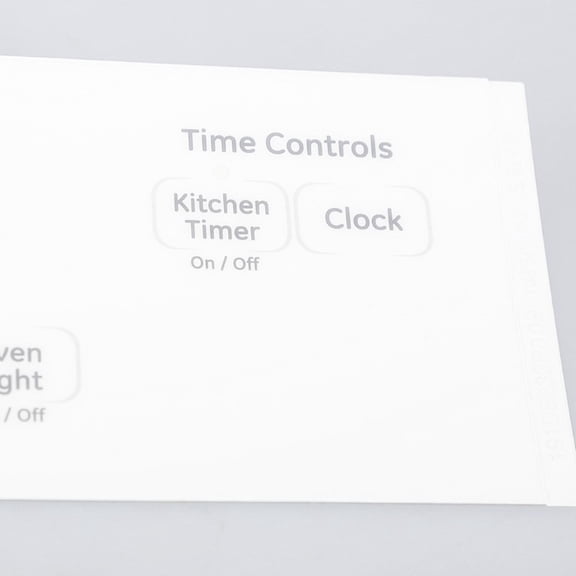 WB27T11014 GE White Overlay OEM WB27T11014