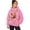 v#52Pink234, variant on YMNXA Women Pet Pouch Hoodie Yorkshire Terrier Print Long Sleeve Pullover Button Collar Sweatshirt with Front Pocket for Small Pets Winter Travel Party,2XL