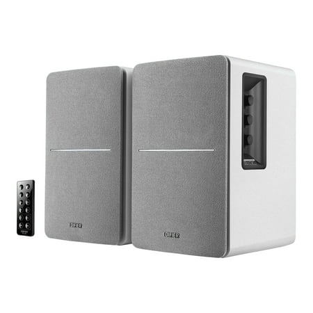 Edifier - R1280DB Powered Bluetooth Bookshelf Speakers, Computer Speakers - 42W RMS Optical Input - Wireless Studio Monitors - White