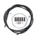 thumbnail image 1 of Soidarity Juego de cables de freno de cambio de bicicleta, accesorios de ciclismo profesional, línea de Control, carcasa de Cable, reemplazo de Cable, Ciclismo Cables de freno negros Soidarity OD028207-11, 1 of 6