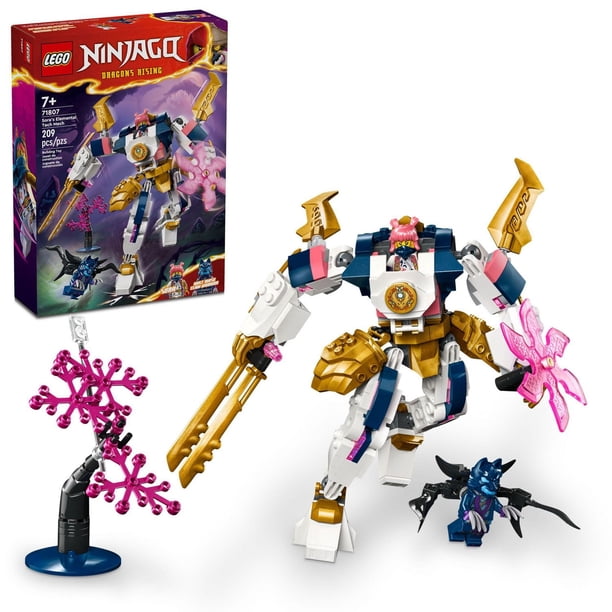 2枚セット！　Sora！ LEGO NINJAGO Sora's Elemental Tech Mech Mini Ninja Toy