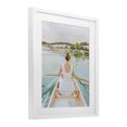 thumbnail image 2 of Stupell Industries Contemporary Girl In Peaceful Canoe Ride White Framed Print Under Glass, 17 x 21, by The Prints Vibe, 2 of 8
