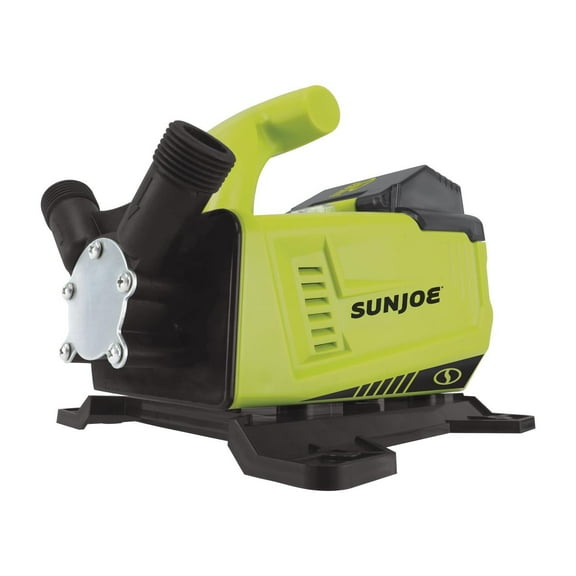 Sun Joe 24V Cordless 5.0-GPM Transfer Pump, 14-ft Suction Lift, Tool Only