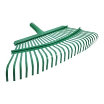 FRCOLOR Garden Rake Head Replacement Steel Fallen Leaf Rake Multi-Function Steel Rake Head Gardening Rake for Lawn Fallen Leaves Lightweight Garden Rake