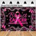 thumbnail image 3 of Cinta rosa Mariposa Amor Esperanza Apoyo Coraje Tema Octubre Concientización sobre el cáncer de mama Actividades benéficas Fiesta para mujeres Accesorios, 3 of 5