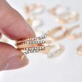 thumbnail image 4 of Boho Knuckle Rings Set Gold Joint Knuckle Rings Crystal Midi Size Stackable Finger Rings Hand Accessories for Women and Girls 17PCS, 4 of 5