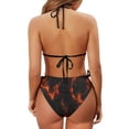 thumbnail image 6 of Uourmeti Flaming Fire Print Bikini Set - Bold Streetwear Style Swimsuit with Stretch Fabric - Perfect for Beach & Pool Days, 6 of 9