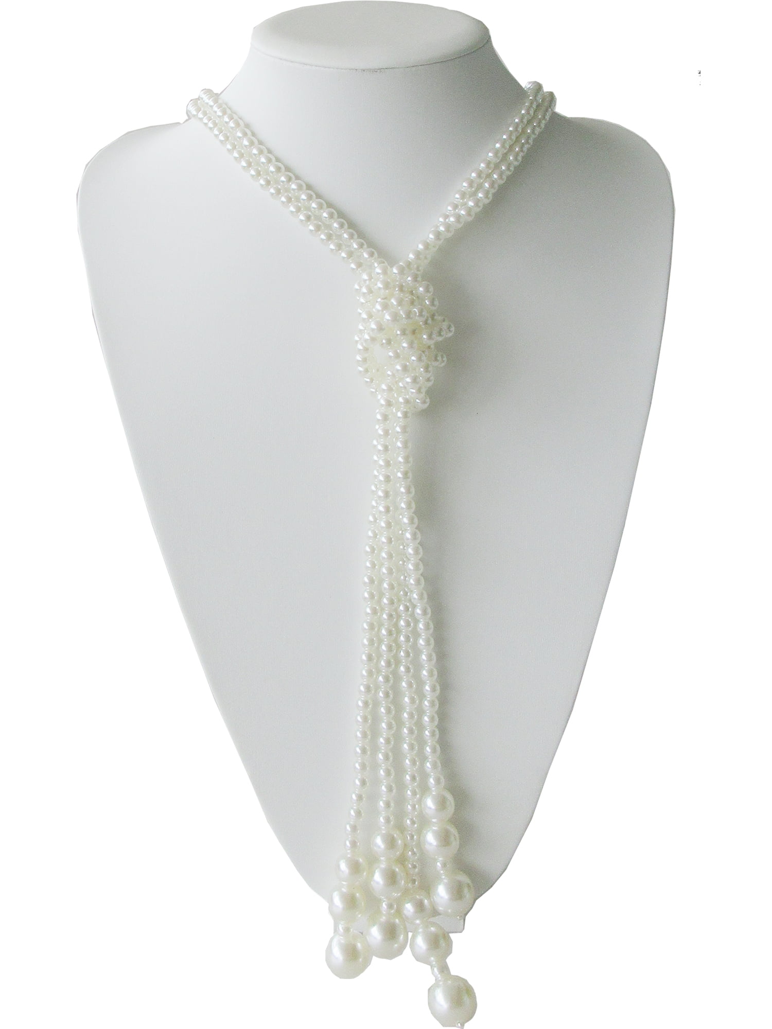 Graduated Faux Pearl Necklace | Claire's