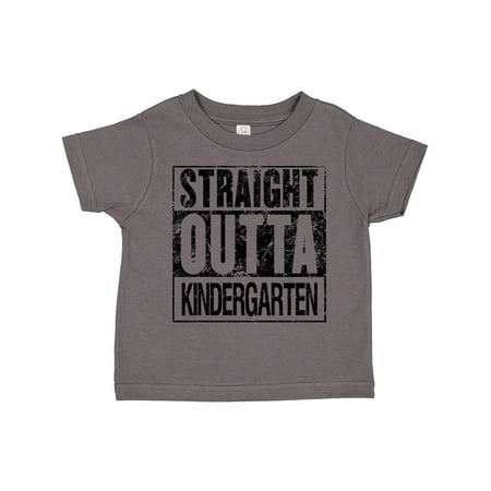 

Inktastic Straight Outta Kindergarten Gift Toddler Boy or Toddler Girl T-Shirt