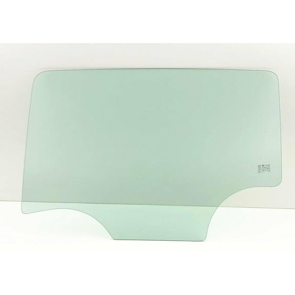 Driver Left Side Rear Door Window Door Glass Compatible with Chevrolet Sonic 4 Door Hatchback 2012-2020 Models