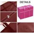thumbnail image 3 of Bolsa de almacenamiento Laklulu con cremalleras y asas de transporte, bolsas de tela Oxford resistentes para mudanzas, 3 of 5