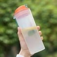 thumbnail image 3 of ACDANC 2026 New 11.8 Oz Single Layer Plastic Cup Protein Powder Shaker Shaker Bottles for Protein Shakes Portable Shaker Cups for Workout *2Pcs, 3 of 7
