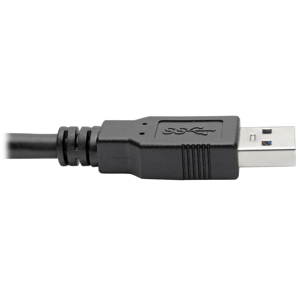 Tripp Lite USB 3.0 SuperSpeed A/A Cable for Tripp Lite USB 3.0 All-in-One Keystone/Panel Mount Couplers (M/M), Black, 3 ft. - image 4 of 4