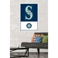thumbnail image 2 of MLB Seattle Mariners - Logo 22 Wall Poster, 22.375" x 34", 2 of 4