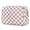 Pink Checkerboard, variant on Cute Makeup Bag Travel Cosmetic Bag Organizer Toiletry Bag Make up Bags with Compartments Pouch Purse for Women & Men, Pink Checkerboard