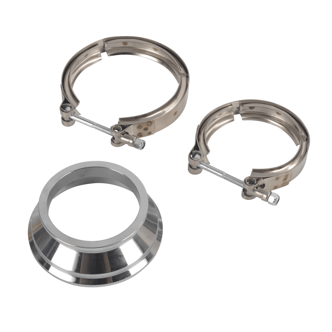 4 to 3 Inch Exhaust Pipe Adapter, Heavy Duty Transition V-Band