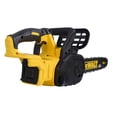 thumbnail image 3 of DEWALT 20V MAX Cordless Chainsaw Kit (DCCS620P1) – 12 in Bar, Brushless Motor, Tool-Free Chain Tensioning, Battery and Charger Included, 3 of 5
