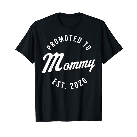 Cute 1st Time Mom EST 2026 New Mom New First Mothers Day T-Shirt