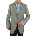 thumbnail image 6 of Mens Gray Modern Fit Blazer DTI DARYA TRADING GV Executive, 6 of 6