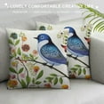 thumbnail image 3 of ARISTURING  Bird Decorative Pillow Covers Spring Style Throw Pillow Cover Cushion Case Outdoor Flower Bird Set for Sofa Bed Couch Car Office, 3 of 5