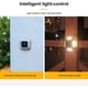 thumbnail image 3 of Matsuzay El paso solar impermeable enciende la instalación fácil para las luces de pared ligeras suaves y brillantes de la seguridad al aire Iluminación y accesorios luz blanca 4 piezas, 3 of 6