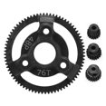thumbnail image 1 of Equipo de Reemplazo de Automóvil RC, Material de Acero Profesional 48P 76T Gear Big Durable 19T 20T 21T Pinion Kit de Engranaje de Automóvile RC RC para Automóvil 1/10 RC, 1 of 7