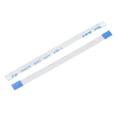 thumbnail image 1 of Cable plano flexible FFC FPC 6 Pasadores 0.5mm Paso 60mm Largo Tipo A para LCD 3D Impresora Cámara DVD TV Portátil Paquete de 10 Unique Bargains, 1 of 5