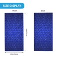 Bandana Face Mask Headwear Neck Gaiter Dust Wind Scarf Balaclava Blue