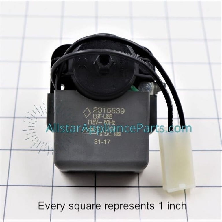 Whirlpool Refrigerator Evaporator Fan Motor WP2315539 - Walmart.com