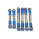 thumbnail image 4 of 6pack Steering Link Fit Arrma Big Rock Granite Buggy Replacements Parts Blue, 4 of 5