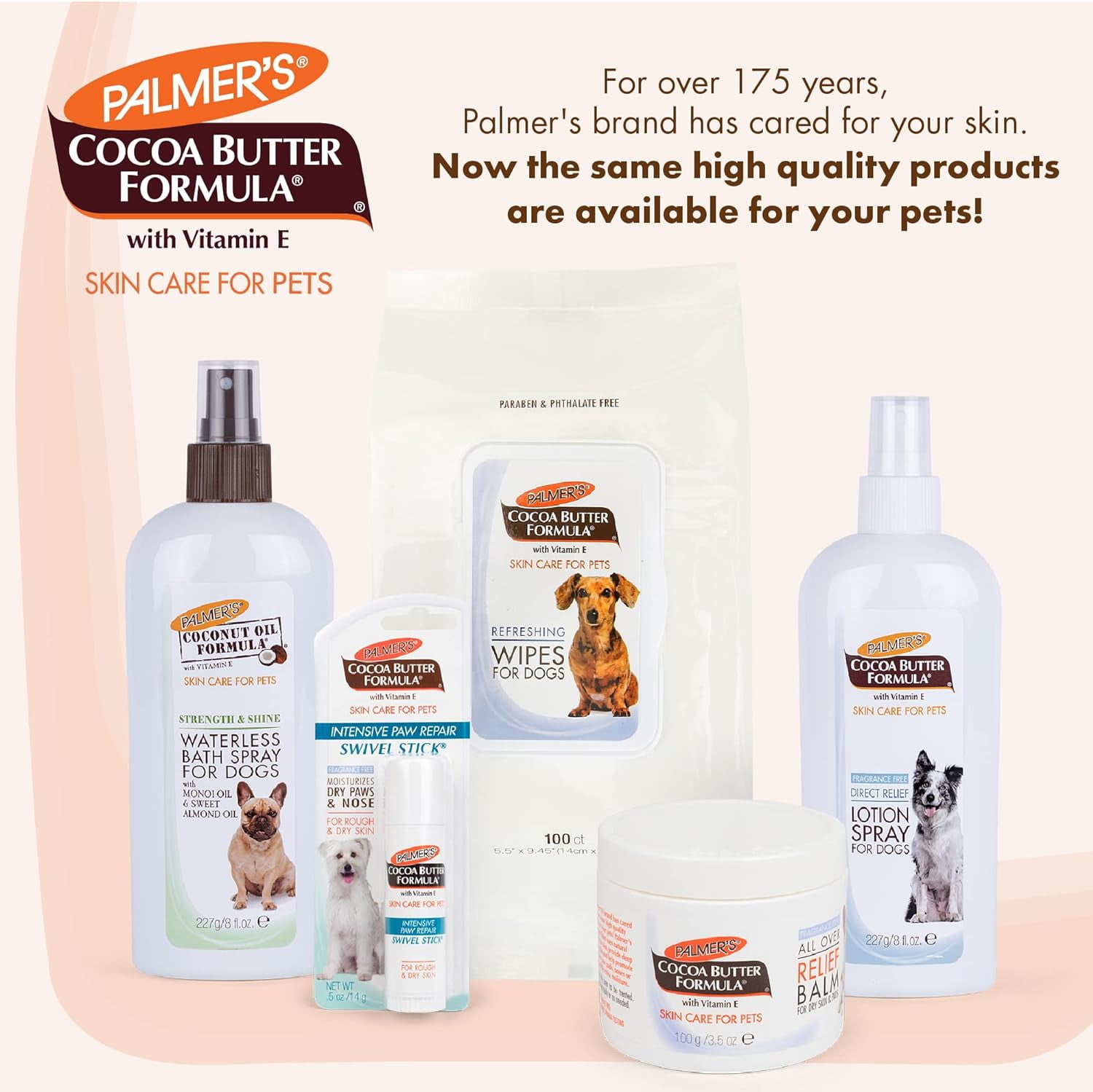 Palmer s Cocoa Butter Intensive Dog Paw Swivel Stick Vitamin E Peppermint Shea Butter .5 oz Walmart