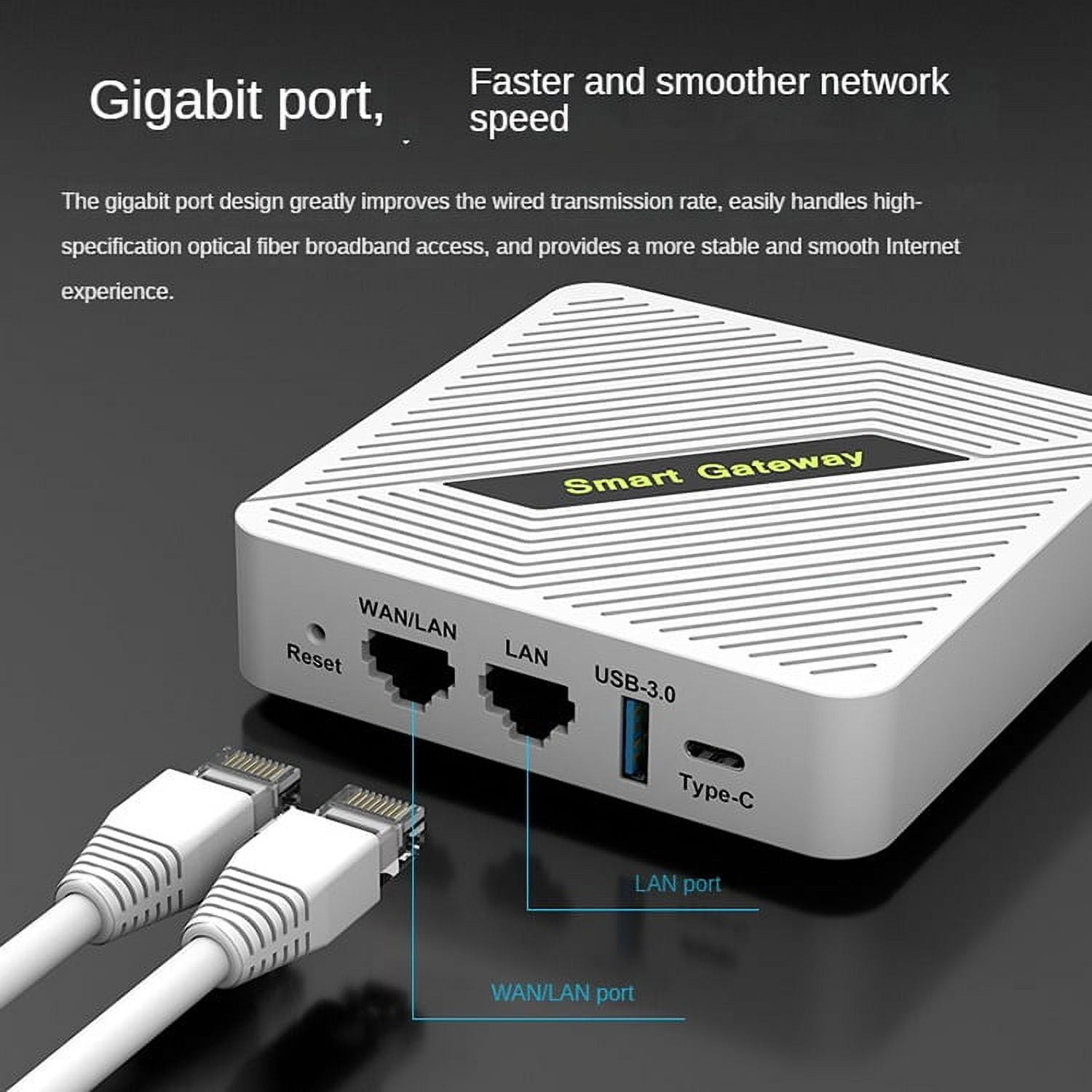 EDUP Wifi 6 Router AX1800 2.4/5GHz Dual Band Router Gigabit Portable Routers for Starlink Wireless Repeater WiFi Bridge