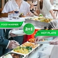 thumbnail image 6 of Nutrichef Food Warming Tray / Buffet Server / Hot Plate Warmer, 6 of 7