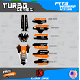 thumbnail image 2 of Kalair GFX Graphics Kit for Yamaha YZ125 (2006-2007) Turbo Series, 2 of 5